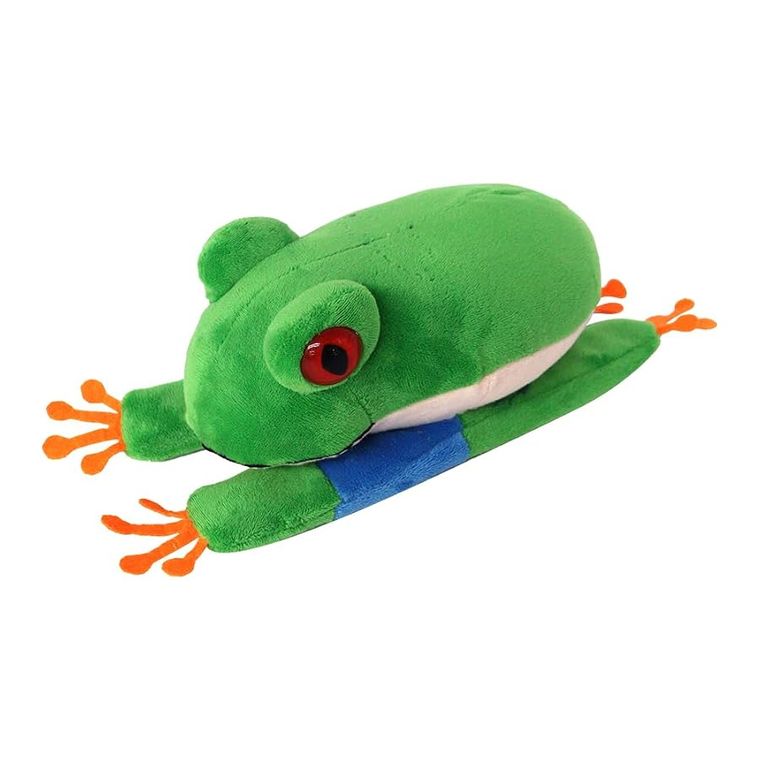 Green Red-Eyed Tree Frog Slap Bracelet by Zoologee, view 2