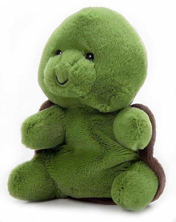 Green Tortoise Sea Turtle Stuffed Animal, Nuggetz by Zoologee, view 2