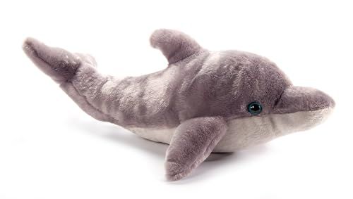 Grey Dolphin Stuffed Animal, Wild Onez by Zoologee