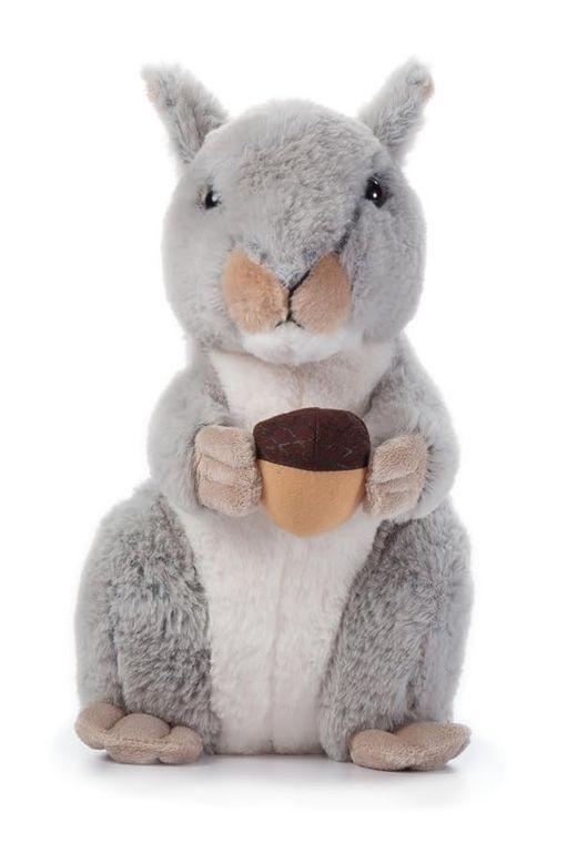Grey Squirrel Stuffed Animal, Wild Onez by Zoologee, view 3