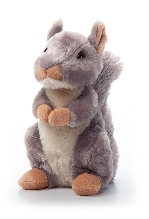 Grey Squirrel Stuffed Animal, Wild Onez by Zoologee
