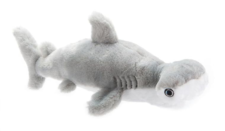 Hammerhead Shark Stuffed Animal Plushie by Zoologee, view 2