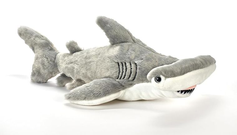 Hammerhead Shark Stuffed Animal Plushie, Wild Onez by Zoologee, view 2