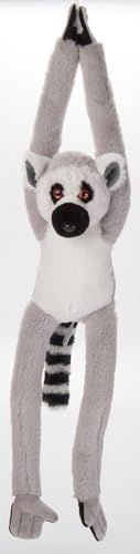 Hanging Ring-Tailed Lemur Stuffed Animal by Zoologee