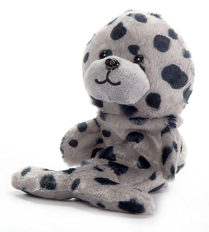 Harbor Seal Grey Stuffed Animal, Nuggetz by Zoologee, view 2