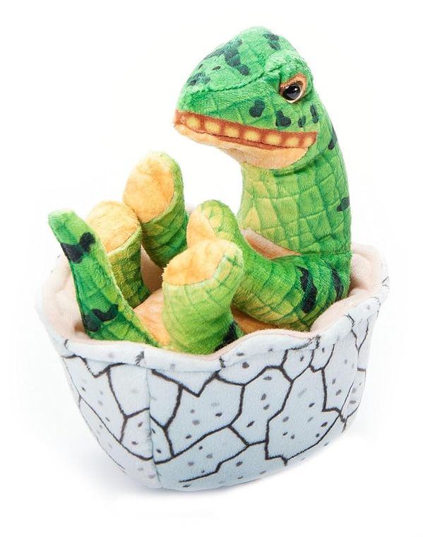 Hatchling Brachiosaurus Dinosaur Stuffed Animal Plush by Zoologee, view 2