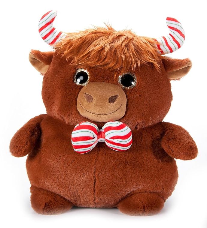 Highland Cow Stuffed Animal Plush, Puffimalz by Zoologee, view 2