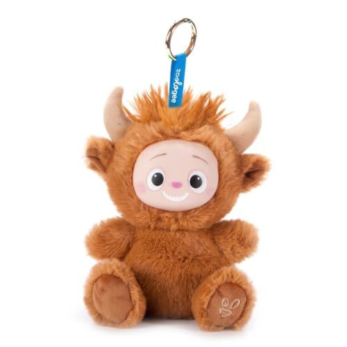 Highland Cow Chummiez Bag Charm Plush by Zoologee