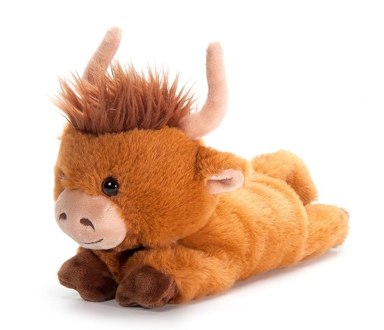 Highland Cow Slap Bracelet Stuffed Animal by Zoologee, view 2