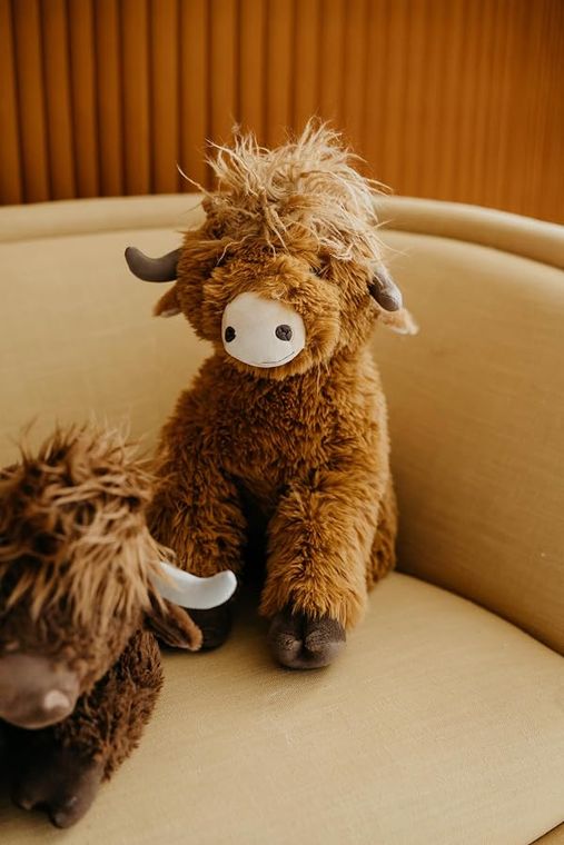 Highland Cow Stuffed Animal, Wild Onez by Zoologee, view 3
