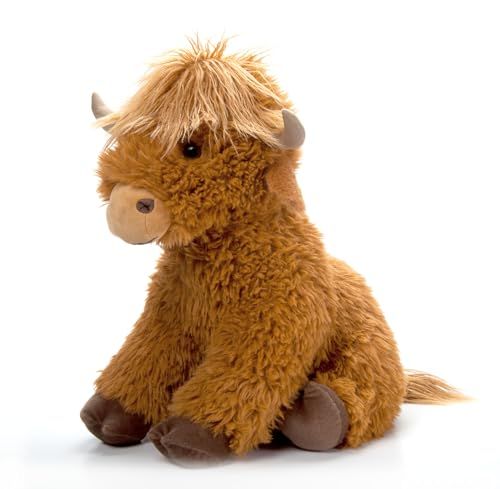 Highland Cow Stuffed Animal, Wild Onez by Zoologee