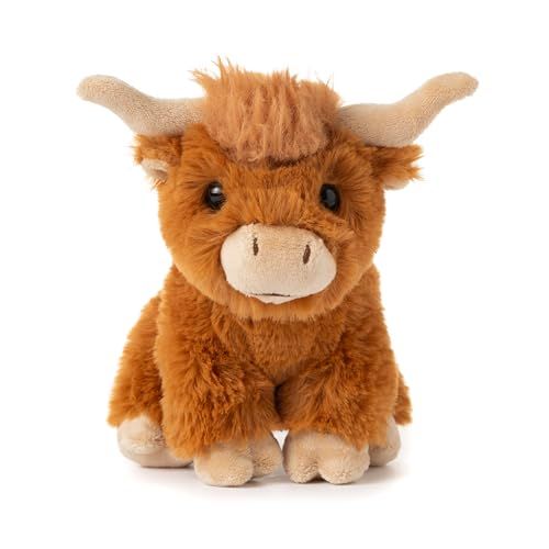 Highland Cow Stuffed Animal Plush, Babiez by Zoologee