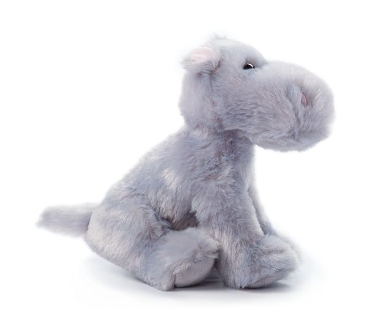 Hippo Stuffed Animal Plushie, Babiez by Zoologee, view 3