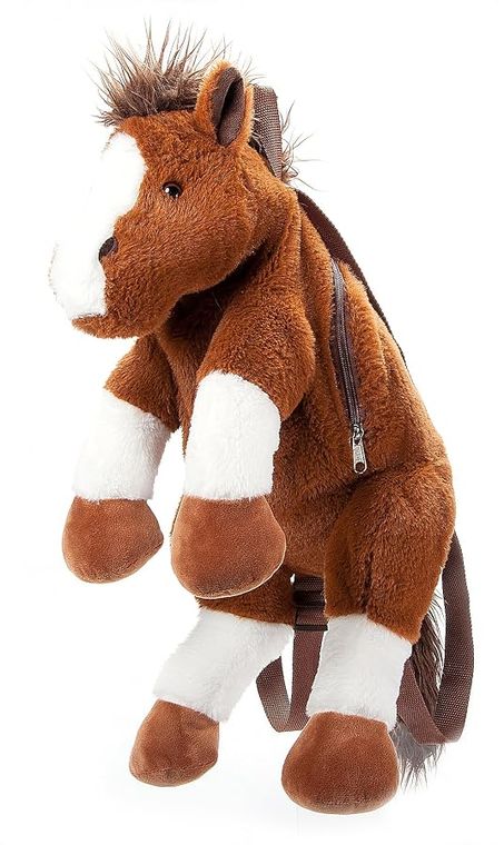 Horse Plush Backpack Stuffed Animal by Zoologee, view 2