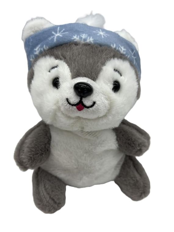 Husky Dog Stuffed Animal Plushie by Zoologee