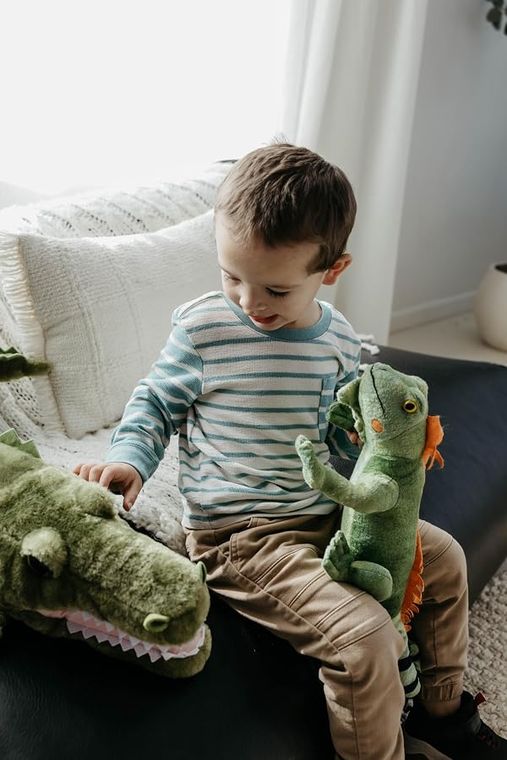 Iguana Stuffed Animal Plushie, Wild Onez by Zoologee, view 3