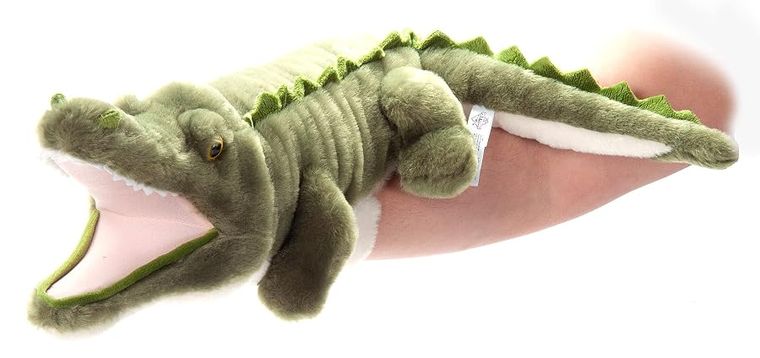 Interactive Puppets Alligator Hand Puppet by Zoologee, view 2