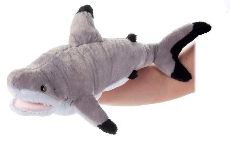 Interactive Puppets Blacktip Shark Hand Puppet by Zoologee, view 2