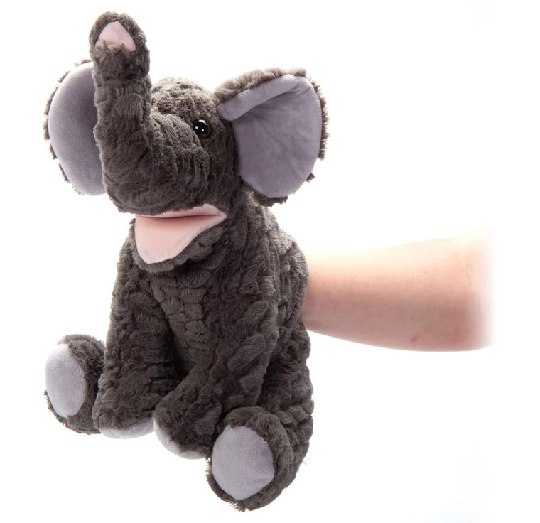 Interactive Puppets Elephant Hand Puppet by Zoologee, view 2