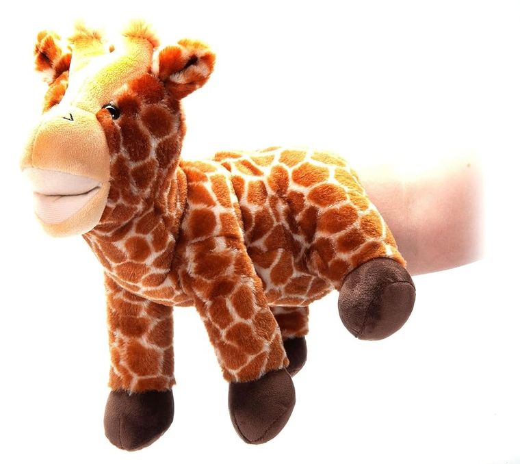 Interactive Puppets Giraffe Hand Puppet by Zoologee, view 2