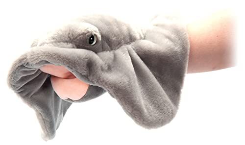 Interactive Puppets Grey Stingray Hand Puppet by Zoologee