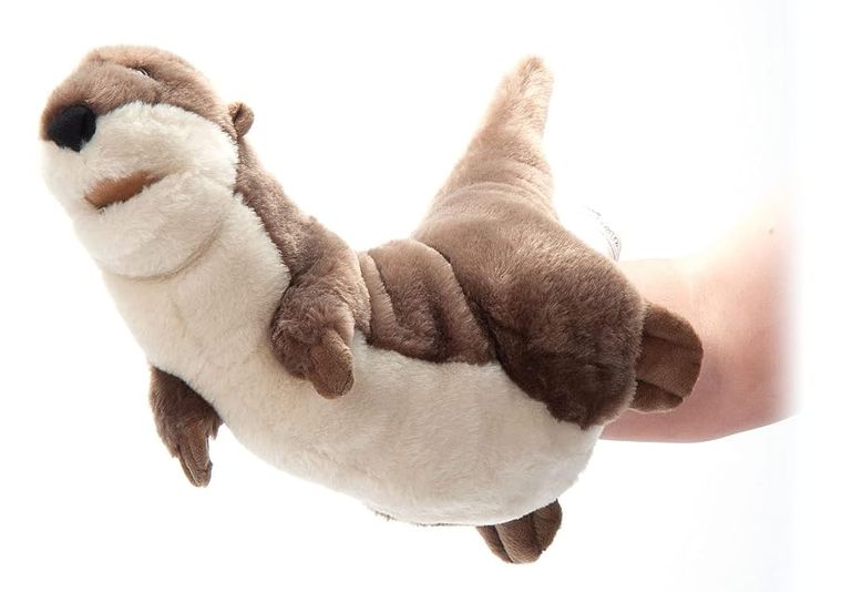 Interactive Puppets River Otter Hand Puppet by Zoologee, view 2