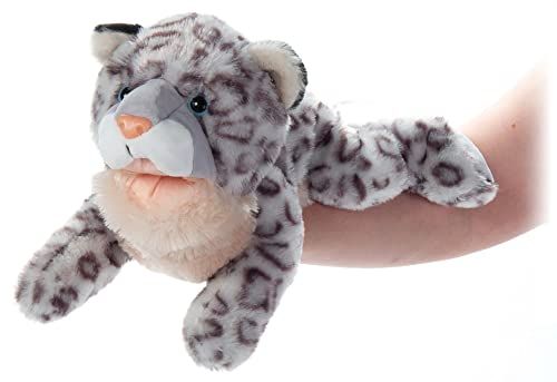 Interactive Puppets Snow Leopard Hand Puppet by Zoologee