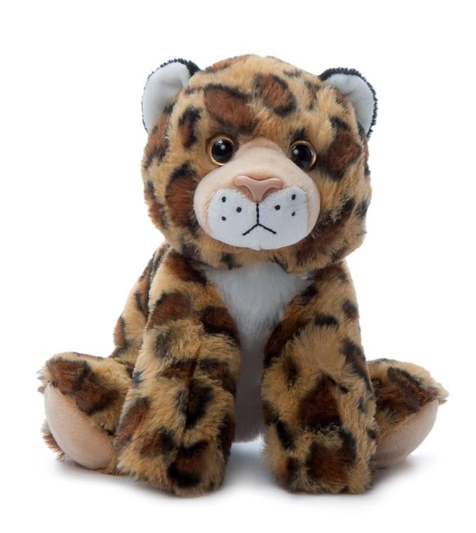 Jaguar Stuffed Animal Plushie, Wild Onez by Zoologee, view 2