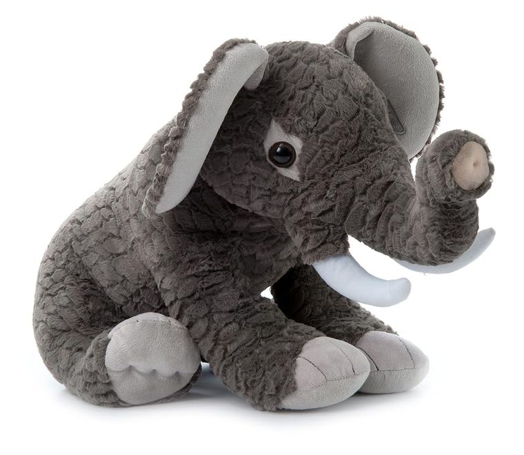 Jumbo Elephant Stuffed Animal, Wild Onez by Zoologee, view 2