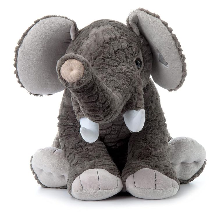 Jumbo Elephant Stuffed Animal, Wild Onez by Zoologee, view 3