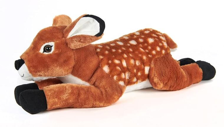 Jumbo Fawn Stuffed Animal, Wild Onez by Zoologee, view 3