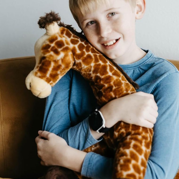 Jumbo Giraffe Stuffed Animal, Wild Onez by Zoologee, view 3