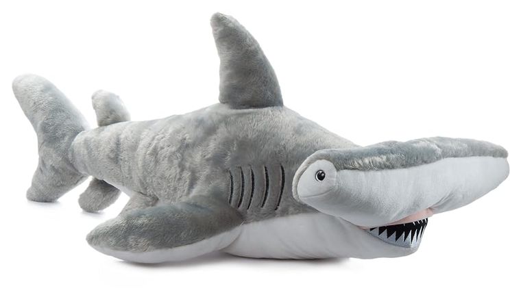 Jumbo Hammerhead Shark Stuffed Animal, Wild Onez by Zoologee, view 2