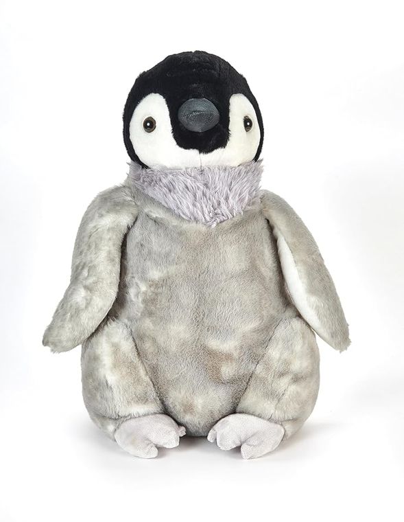 Jumbo Penguin Chick Stuffed Animal Plush, Wild Onez by Zoologee, view 3