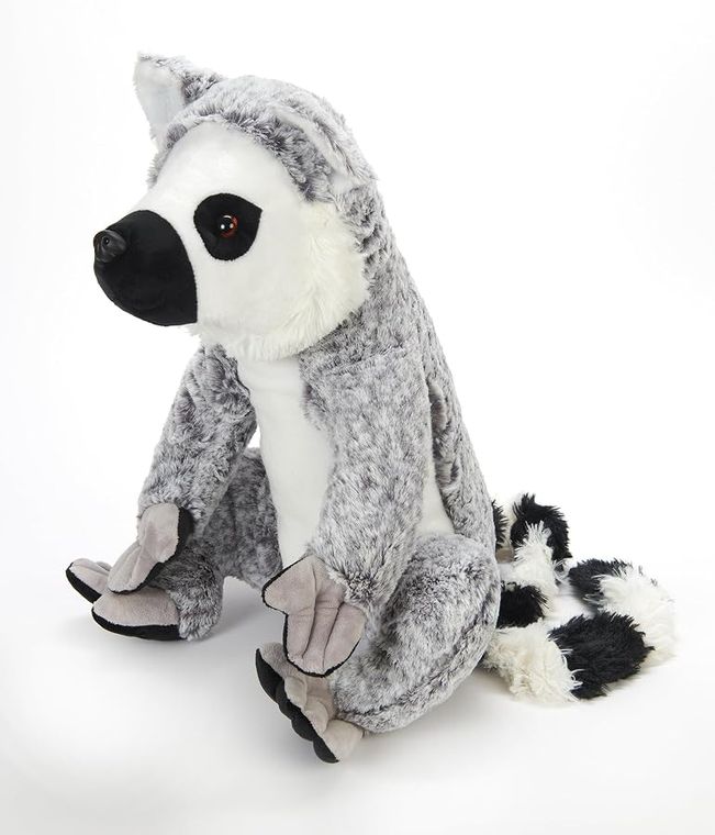 Jumbo Ring-Tailed Lemur Stuffed Animal, Wild Onez by Zoologee, view 2