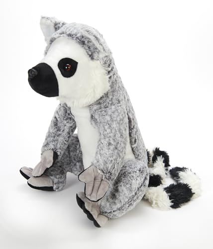 Jumbo Ring-Tailed Lemur Stuffed Animal, Wild Onez by Zoologee