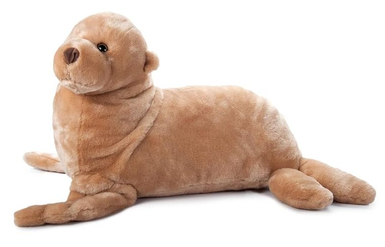 Jumbo Sea Lion Stuffed Animal, Wild Onez by Zoologee, view 2