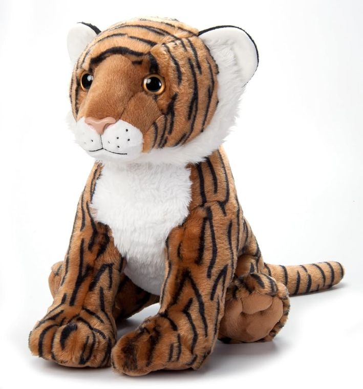Jumbo Tiger Stuffed Animal, Wild Onez by Zoologee, view 2