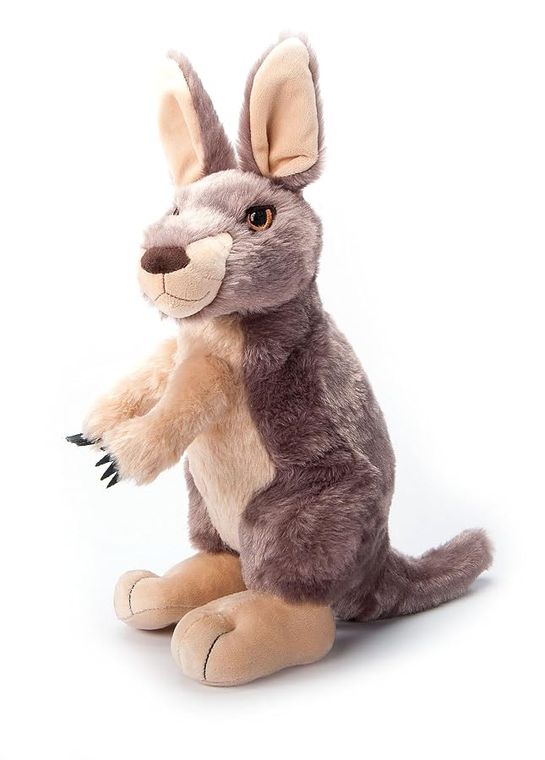 Kangaroo Stuffed Animal Plushie by Zoologee, view 2