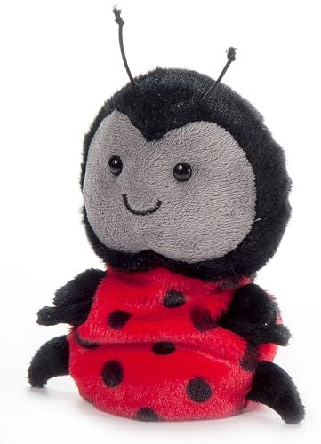 Ladybug Stuffed Animal Plushie, Nuggetz by Zoologee