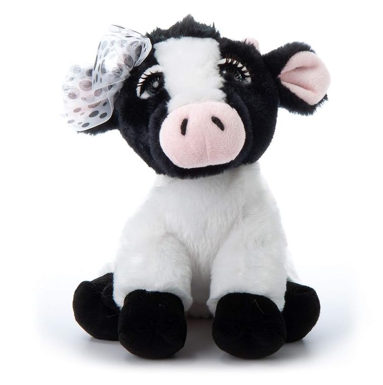 Lash'z Cow Stuffed Animal Plushie by Zoologee, view 2