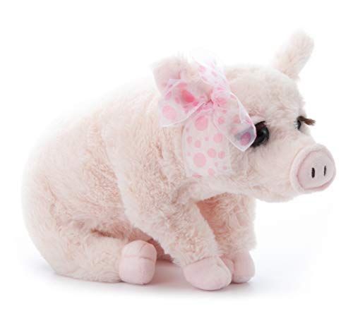 Lash'z Pig Stuffed Animal Plushie by Zoologee