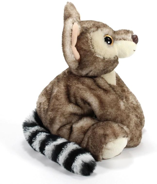 Lemur Ringtail Cat Stuffed Animal Plushie, Wild Onez by Zoologee, view 3