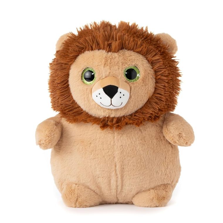 Lion Stuffed Animal Plush, Puffimalz by Zoologee, view 2