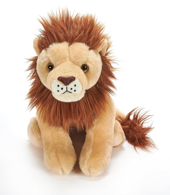 Lion Stuffed Animal Plushie, Wild Onez by Zoologee, view 2