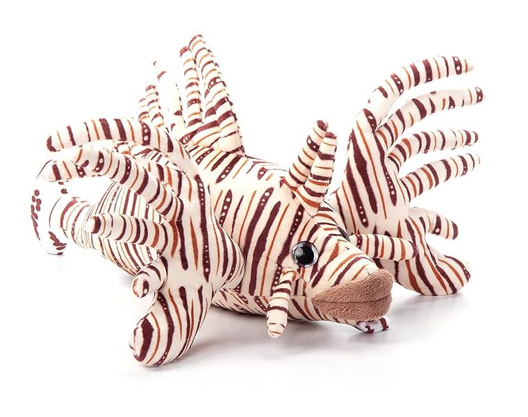 Lionfish Stuffed Animal Plushie by Zoologee, view 2