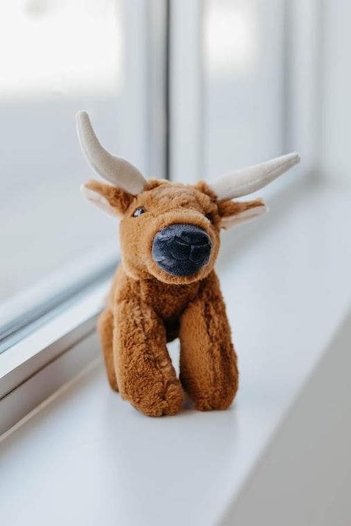 Longhorn Stuffed Animal Plush, Wild Onez by Zoologee, view 3