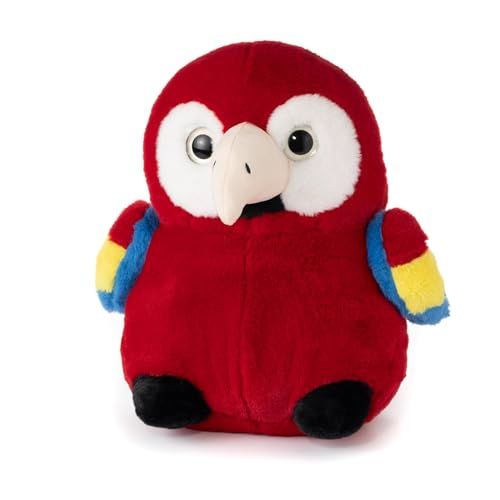 Macaw Stuffed Animal Plushie, Puffimalz by Zoologee
