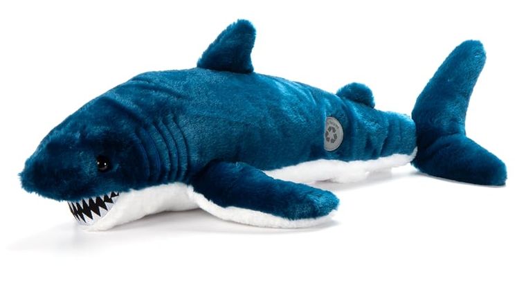 Mako Shark Stuffed Animal, Wild Onez by Zoologee, view 2