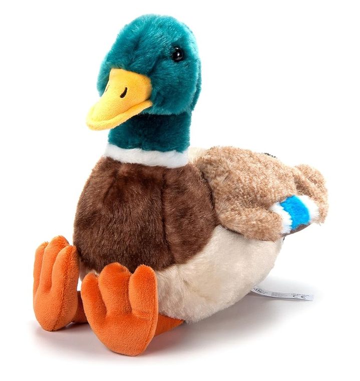 Mallard Duck Stuffed Animal Plushie, Wild Onez by Zoologee, view 2